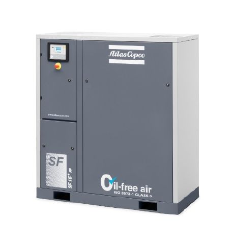 阿特拉斯無(wú)油渦旋空壓機(jī)SF1-6KW，2-22+KW